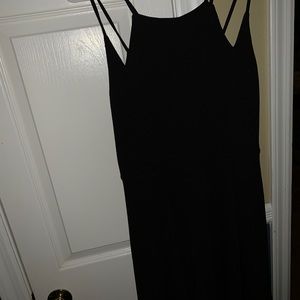 Black Double Strapped dress